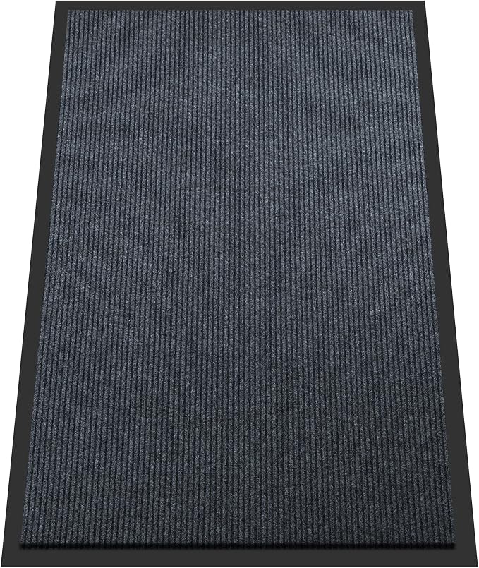 Extra Large Front Door Mat, 5 x 3 Feet Indoor Outdoor Entrance Mat, Heavy Duty - Image 2
