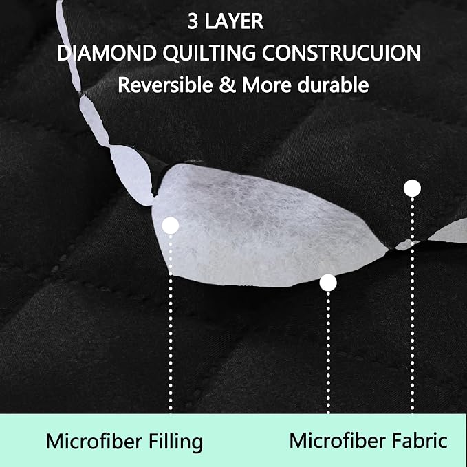 Reversible Oversized Sofa Covers Couch Cover Furniture Protector - Image 3
