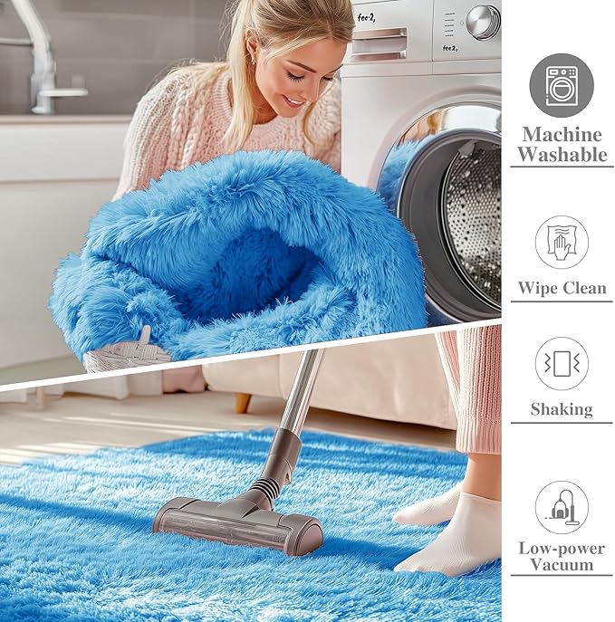 OLANLY 5x8 Machine Washable Large Area Rugs - Image 2