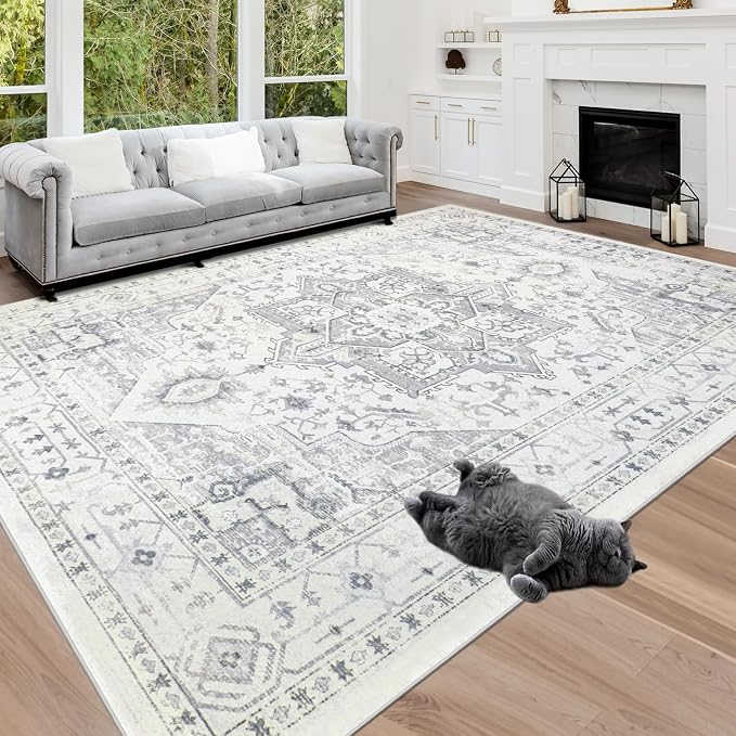 Area Rug 8x10 Washable Area Rugs - Image 9
