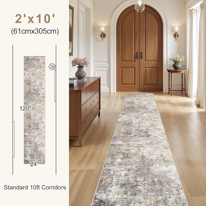 UERMEI 2X10 Washable Runner Rug - Image 5