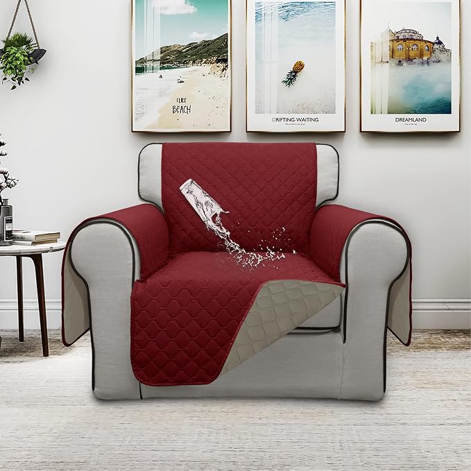 ISSUNTEX Double Protection 100% Waterproof Chair Sofa Cover - Image 2