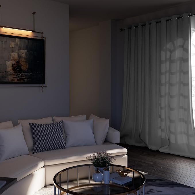 BGment Room Darkening Curtains 84 Inches Long - Image 2