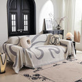 MYSKY HOME Couch Cover for 3 Cushion Couch Sofa Cover, Super Soft Boho Couch by MYSKYHOME