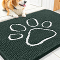 Smiry Dog Door Mat for Muddy Paws, Absorbent Dirt Trapper Non Slip Quick Dry by Smiry
