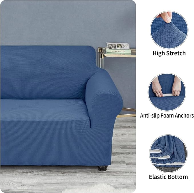 Joccun Stretch Couch Cover Slipcovers, 1-Piece Sofa Covers - Image 5