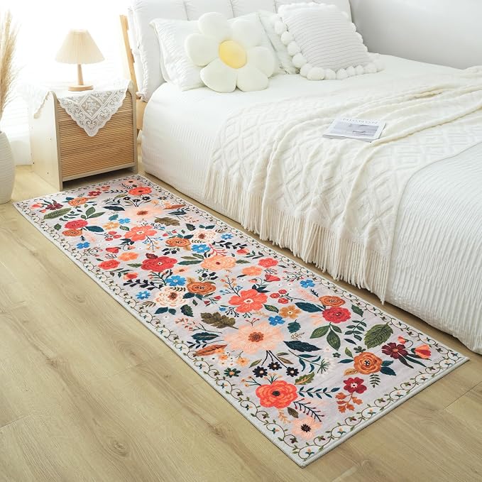 Rugcomf Runner Rug for Hallways Kitchen Rug Non Slip 2'x 6' Washable Rugs - Image 7