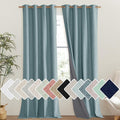 NICETOWN 100% Absolutely Blackout Linen Curtains by NICETOWN
