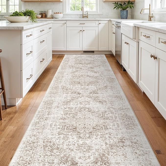 4x12 Washable Hallway Runner Rug - Image 3