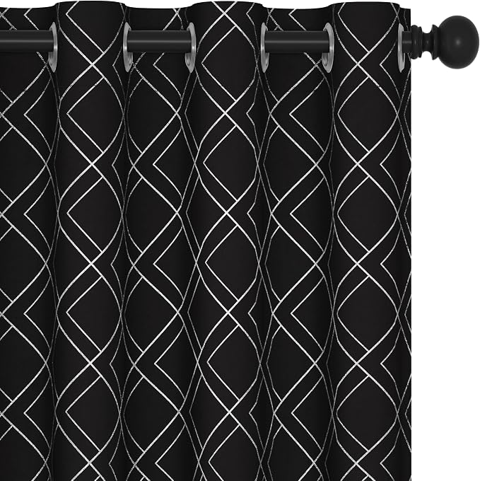 Deconovo Blackout Curtains 63 Inch Length by Deconovo