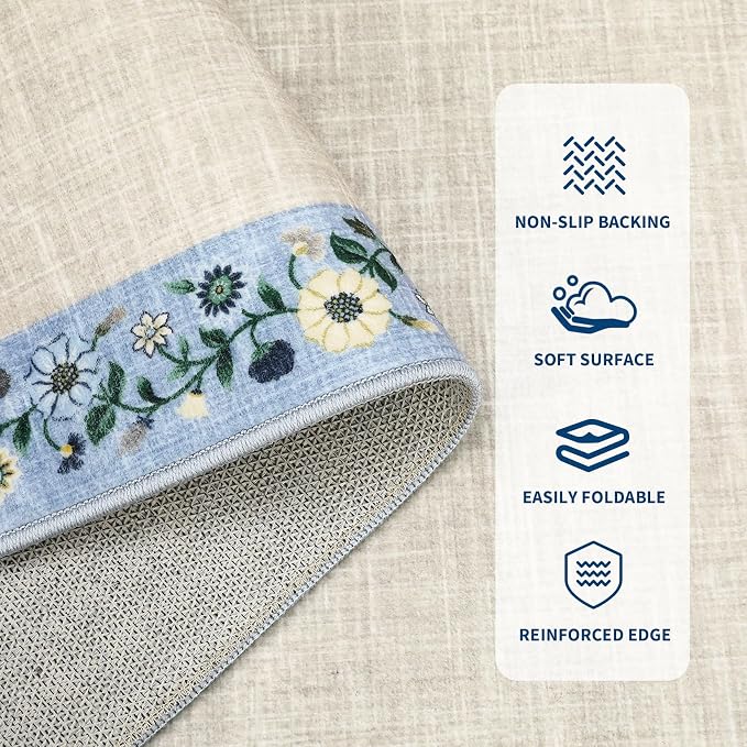 GarveeHome 10x13 Machine Washable Rugs - Image 3