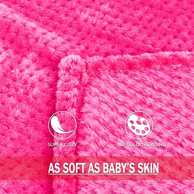 Exclusivo Mezcla Fleece Throw Blanket Extra Large, Super Soft and Warm Blankets - Image 7