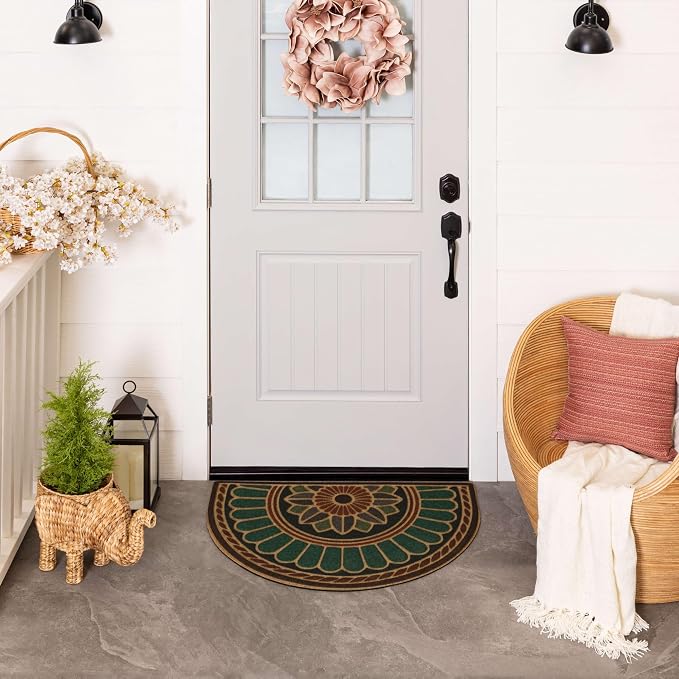 Mohawk Home Swirl Style Casual Ornamental Rust 2' X 3' All Weather Outdoor Door - Image 2