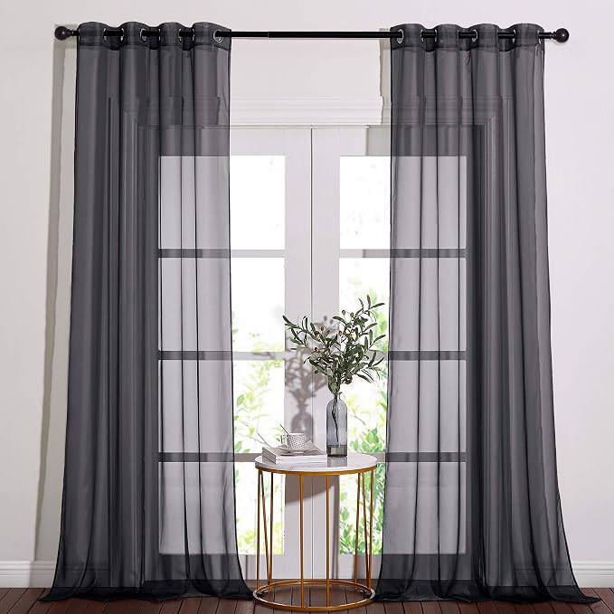 NICETOWN 96" Long Sheer Curtains by NICETOWN