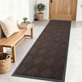 OLANLY Front Door Mat Outside Entrance 71x23, Heavy Duty Sturdy Natural Rubber by OLANLY