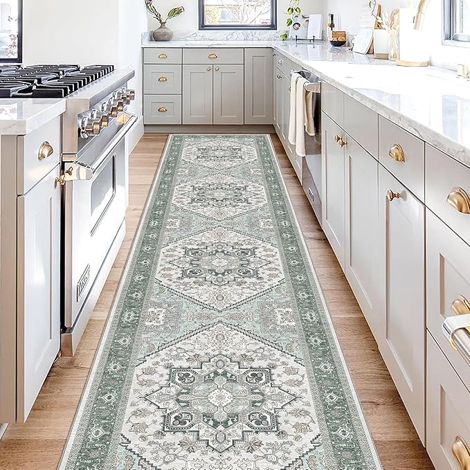 OPPODREAM Soft Entryway Rug 2x10, 2x10 Rug Runner, Washable Hallways Carpet 2 x by OPPODREAM