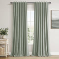 Guken 100% Blackout Curtains 96 Inch Length 2 Panels Set by Guken