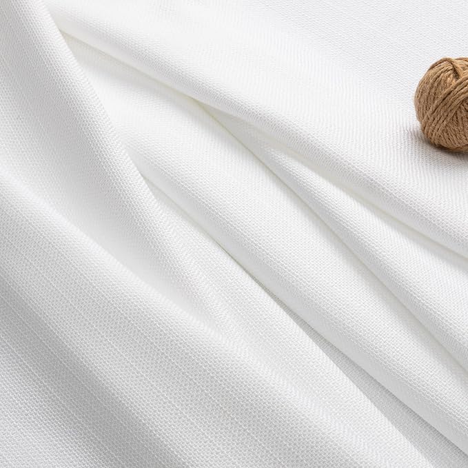 Chyhomenyc White Short Curtain Valance - Image 5