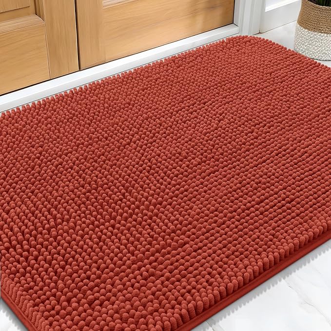 OLANLY Dog Door Mat for Muddy Paws 30x20, Absorbs Moisture and Dirt, Absorbent by OLANLY