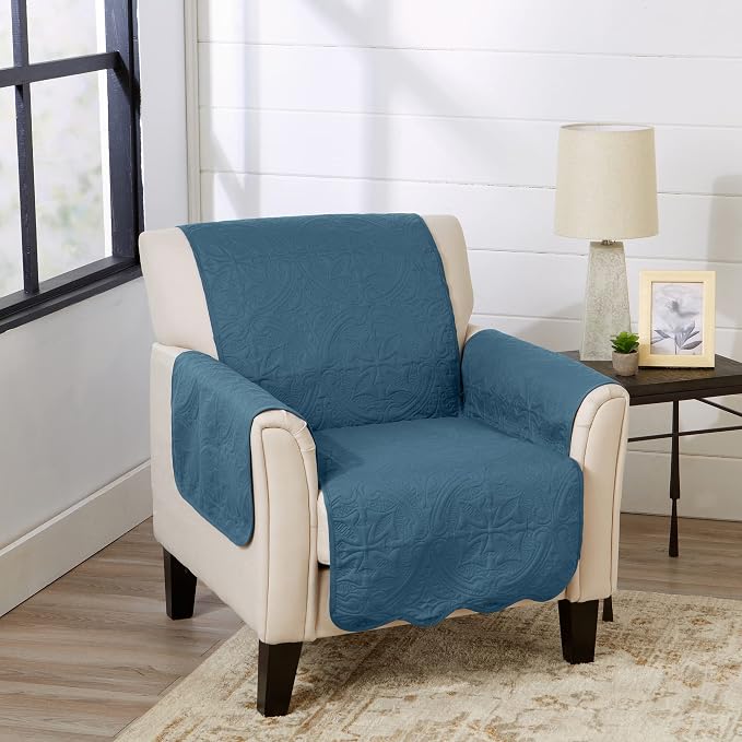 Great Bay Home Reversible Chair Cover by GreatBayHome