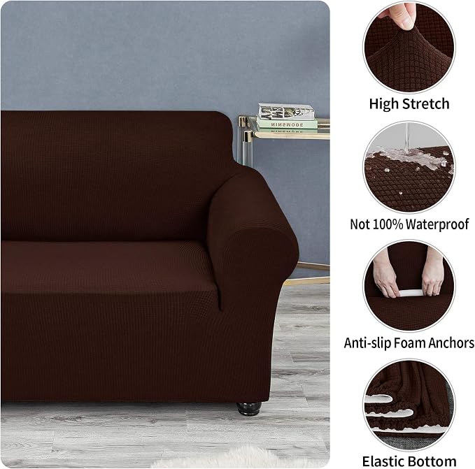 Joccun Stretch Couch Cover Slipcovers, 1-Piece Sofa Covers - Image 3