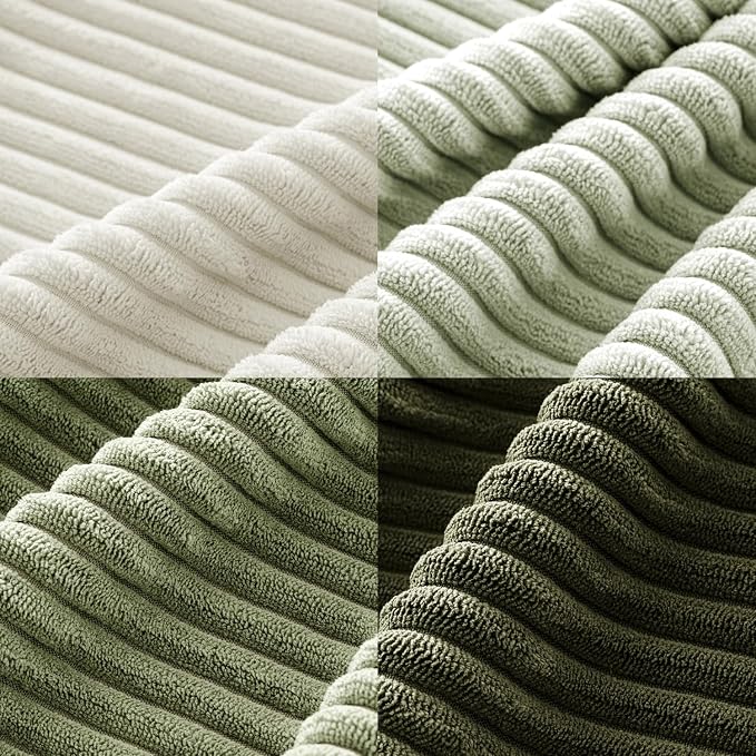 MIULEE Decorative Throw Pillow Covers Set of 4 Summer Light Green Gradient - Image 2