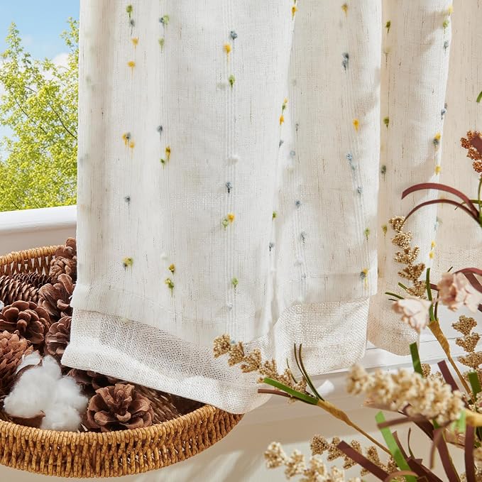 jinchan Kitchen Valance Curtain - Image 7