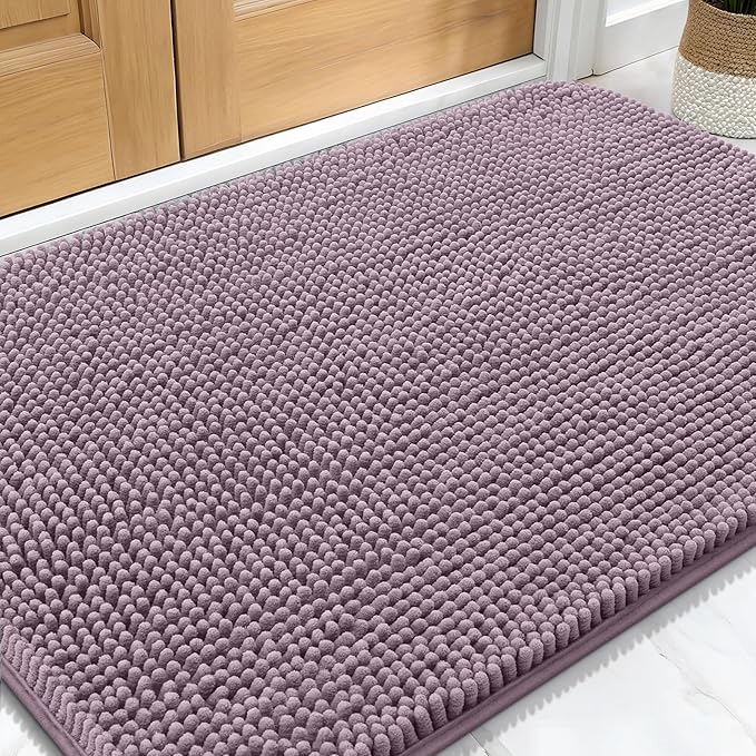 OLANLY Dog Door Mat for Muddy Paws 34x21, Absorbs Moisture and Dirt, Absorbent by OLANLY