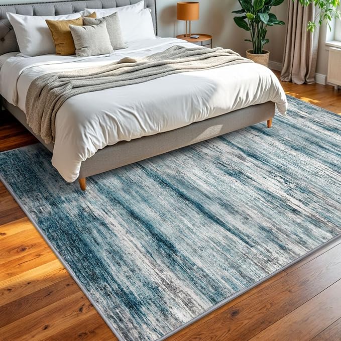 KOZYFLY Area Rug 6x9 Modern Ombre Rugs - Image 7