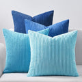 Topfinel Euro Shams Decorative Throw Pillow Covers 26x26 Inch Set of 4 by Topfinel