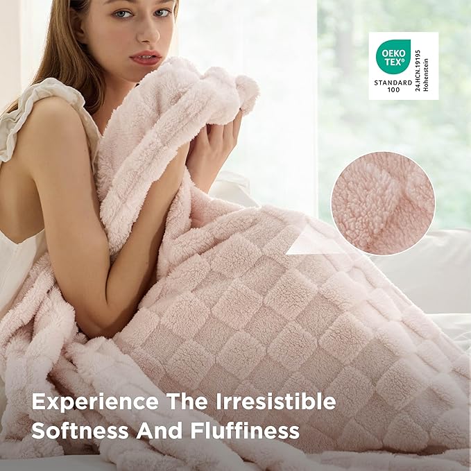 Bedsure GentleSoft Blankets Queen Size - Image 4