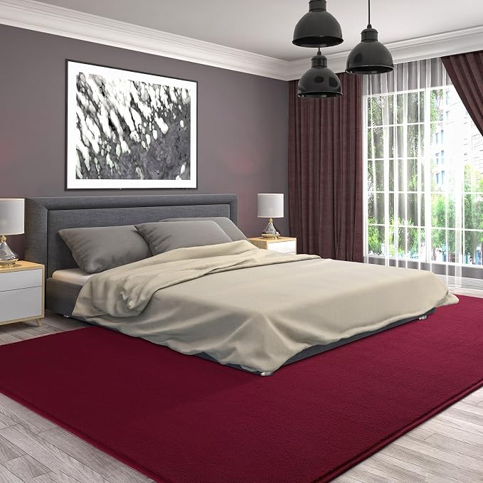 AROGAN Modern Shag Area Rug, 6x9 Feet Washable Bedroom Carpet, Plush Memory - Image 6