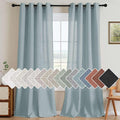 H.VERSAILTEX Living Room Linen Curtains by HVERSAILTEX