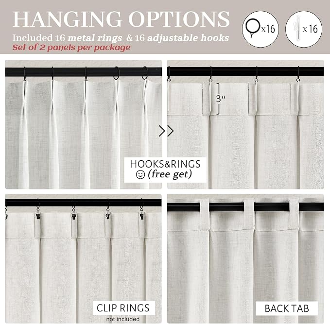 Custom Extra Long 105 Inch Floor to Ceiling Curtains - Image 4