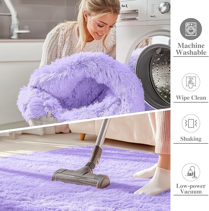 OLANLY 2x6 Machine Washable Runner Rugs - Image 2