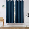Joydeco Blackout Curtains 72 Inches Long 2 Panels Set, Thermal Insulated Long by JOYDECO