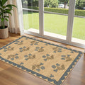 3x5 Floral Entry Rug by Othilic