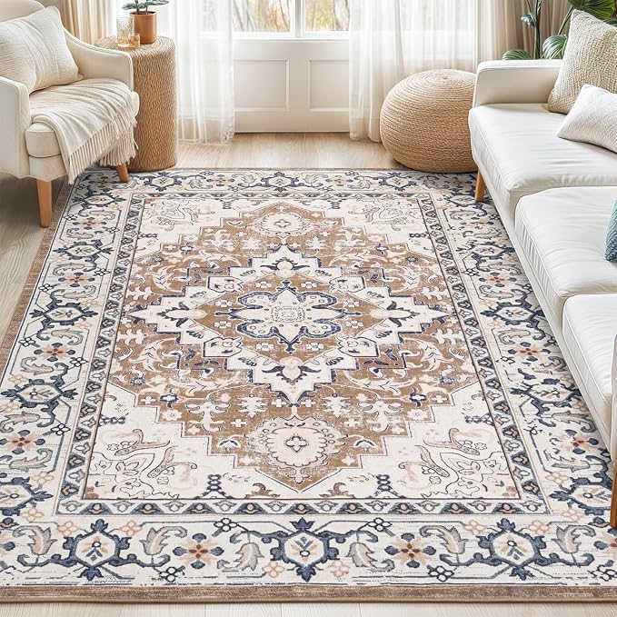 Lofus 6x9 Area Rugs for Living Room, Washable Area Rug, Rugs for Bedroom - Image 2