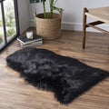 Faux Fur Rug Sofa Chairs Cover, 2X3 Shaggy Furry Rugs by Tangsoo