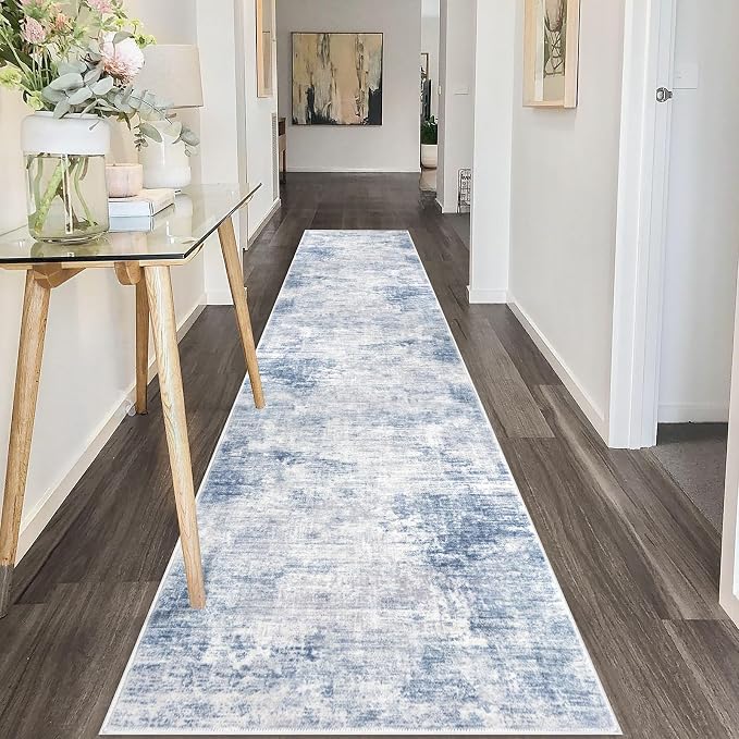 IOHOUZE Abstract Runner Rug 2x10 Ft Washable Runners - Image 8
