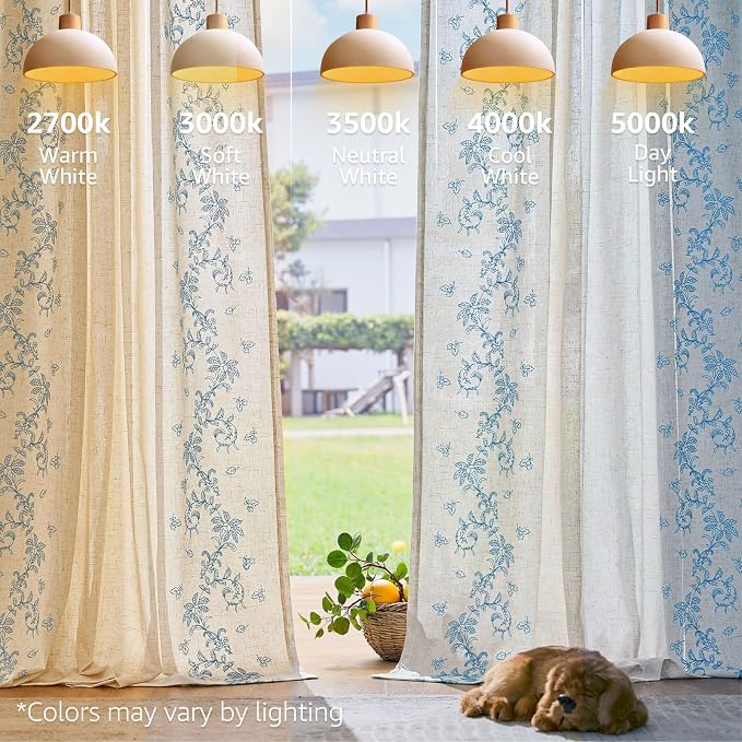 jinchan Evelyn Embroidered Linen Curtains - Image 9