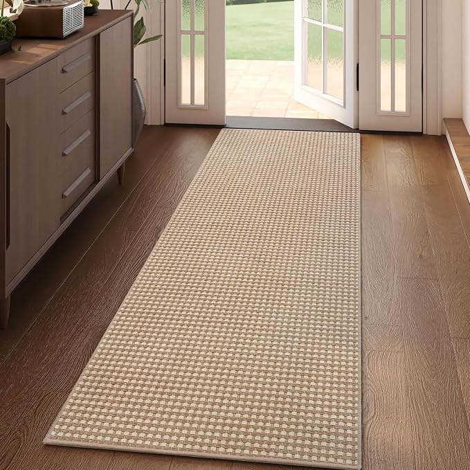 YDKGL Boho 2x5 ft Hallway Runners Rug Woven Washable Long Kitchen Runner Mat by YDKGL
