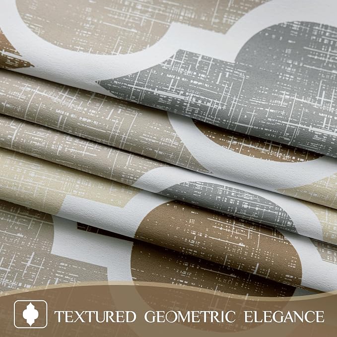 Beauoop 100% Blackout Curtains 96 Inches Long 2 Panels - Image 5
