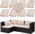Outdoor Cushion Covers Set, Replacement by SUKAIKEQA