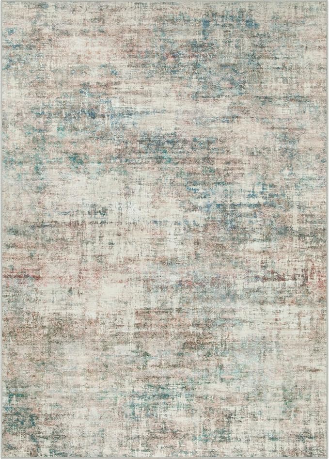 8x10 Area Rugs Washable Rug: Large Modern Abstract Living Room Rug Soft - Image 8