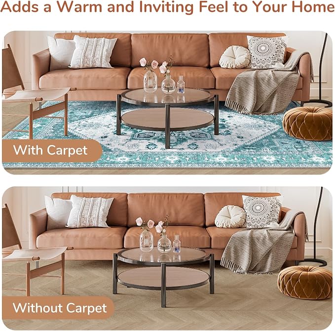 OPPODREAM Soft 6x9 Area Rugs, Washable Rug 6x9 - Image 8