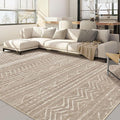 Nakagishi 10x12 Area Rug Living Room: Washable Boho Large Neutral Modern Soft by NakagishiAreaRug