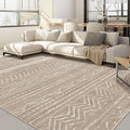 Nakagishi 7x9 Area Rugs Living Room: Washable Boho Large Neutral Soft Farmhouse by NakagishiAreaRug