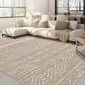 Nakagishi 7x10 Area Rugs Living Room: Washable Boho Large Neutral Soft by NakagishiAreaRug