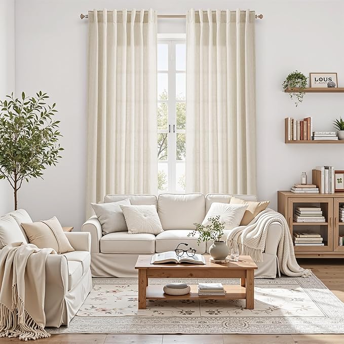 Nanspring 102 Inch Long Curtains - Image 6